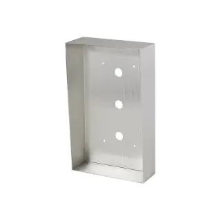 Cadre Saillie Inox Avec Visière Pour Platine 1 Bouton D'Appel Ixdvfl Et Ixssal
