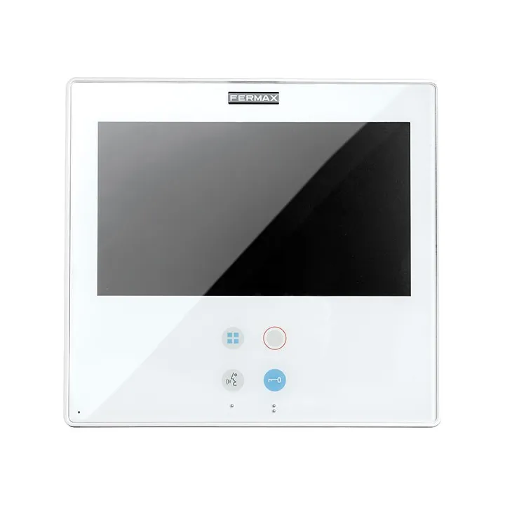Moniteur Smile 7” Vds Blanc A/Boucle Aud.