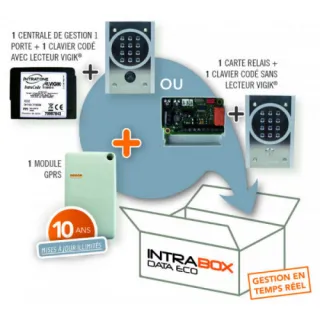 Intrabox Datum Eco Clavier Codé:1 Clavier Codé 12 Touch Rétro