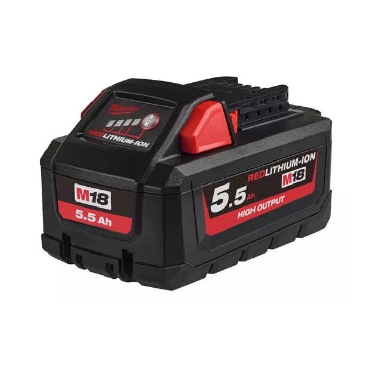 M18 HB5518V 5,5Ah HIGH-OUTPUT Red Lithiumsystème M18