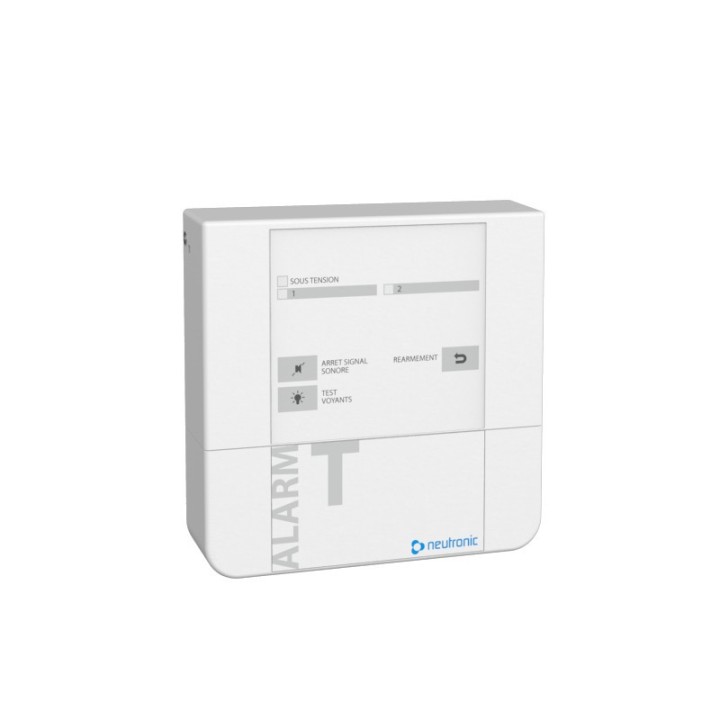 Alarme Technique 2z avec 1 relais/zone TESLA(*)