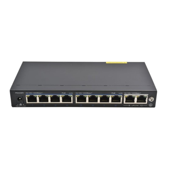 SWITCH 120W - 8×1Gbps/POE+ & 2×1Gbps Boite 1 PC