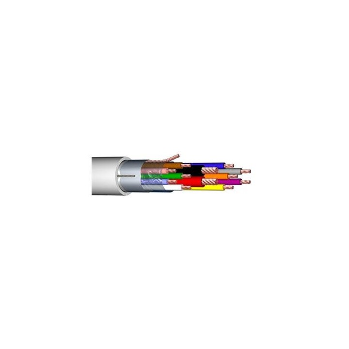 ALARME SOUPLE 10C Cu + 2x0.75 SCR Boite 100 M