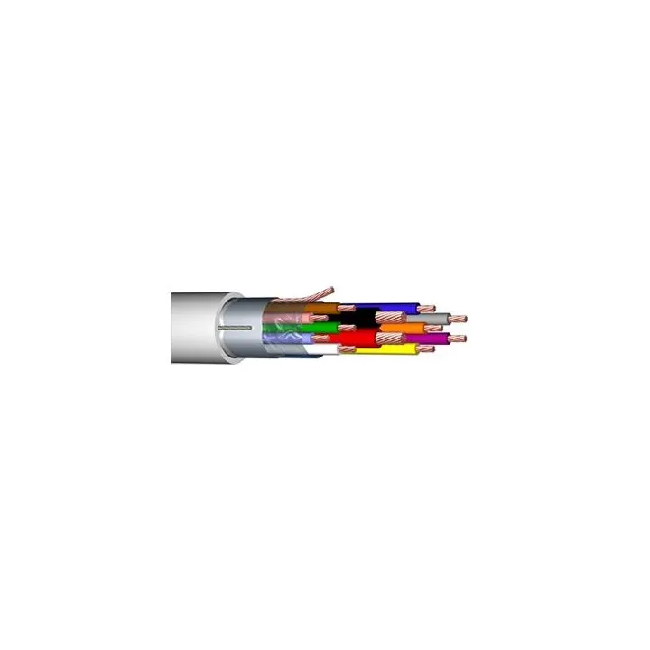 Câble Alarme Souple 10C Cu + 2×0.75 Scr Boîte 100 M
