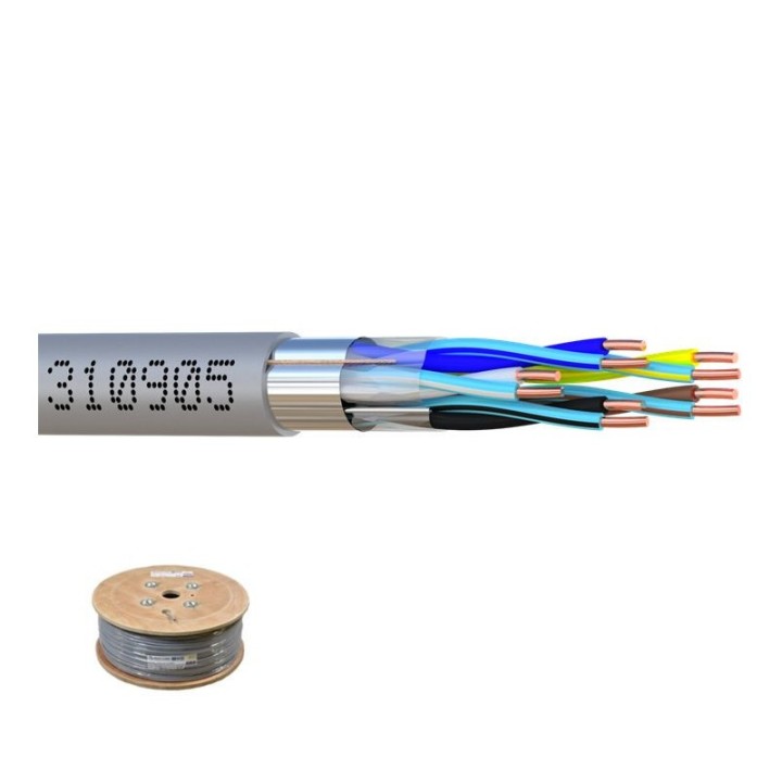 CABLE PORTIER  5 paires AWG20  TOURET de 500m 310905-W5
