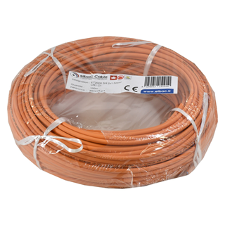 Cable Portier 1 Paire Awg 20 Gris 310901 Rouleau De 100M