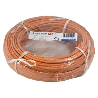 Câble Portier 1 Paire Awg 20 Gri 310901 Rouleau De 100M
