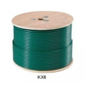 CABLE VIDEO KX 6A  VERT  100m 110205