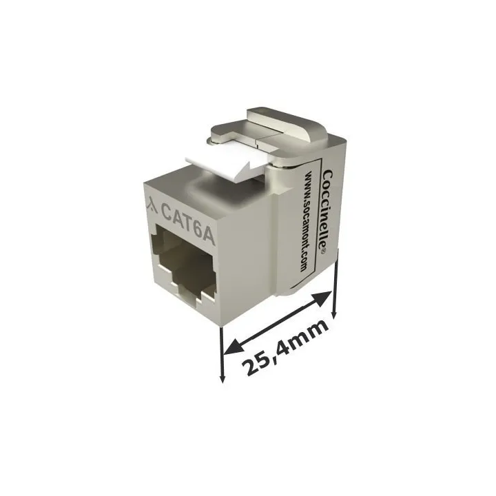 Jack Coccinelle Rj45 Cat6A Ftp 10 Giga - Awg22-23