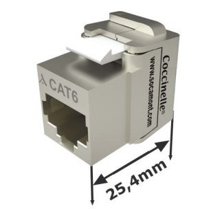 CONNECTEUR NOYAU RJ45 cat 6 FTP*