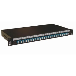 TIROIR OPTIQUE 19'' 24 LC MONO DUPLEX BLEU/ KIT MANAGEMENT