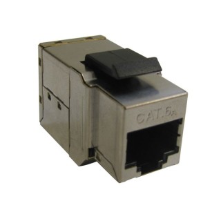 Trav De Cloison Rj45 Fem-Femètrecat6A Ftp Blindee Accroche Keystone