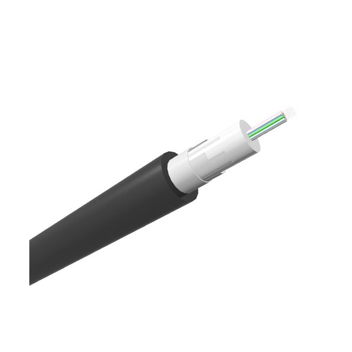 CABLE de liaison  INT/EXT  12 Fibres monomode 9/125µm   le mètre