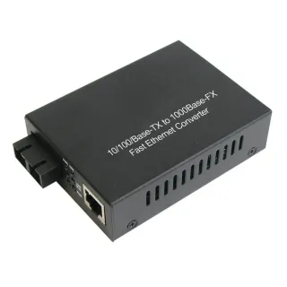 Convertisseur Medias Ethernet 10/100M 1300Nm Multi 2Km Sc