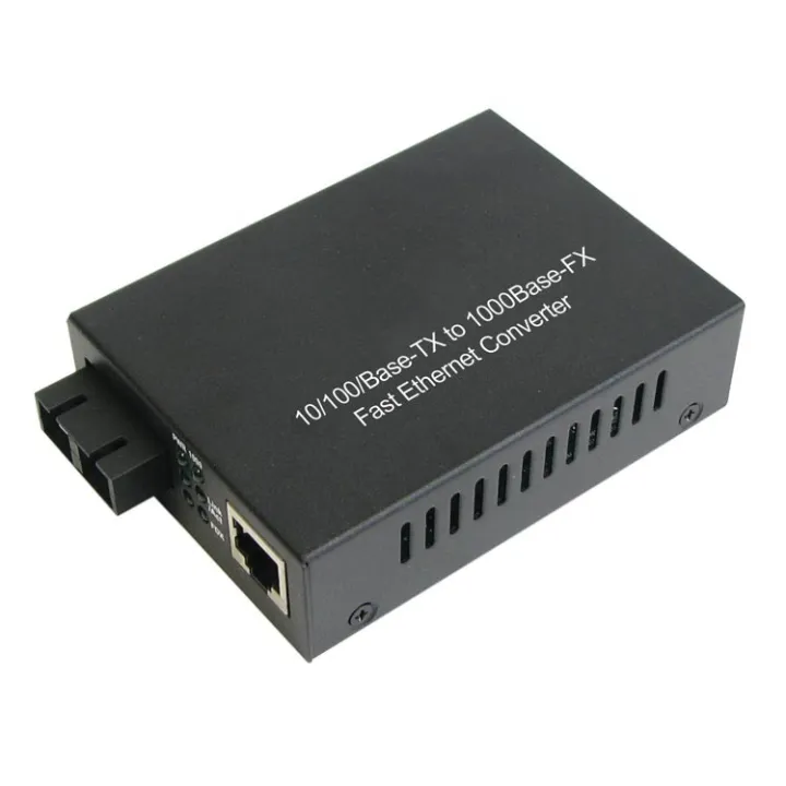 Convertisseur Medias Ethernet 10/100M 1300Nm Multi 2Km Sc