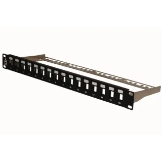 Panneau Non Equipe 16 Ports Ftp A Accroche Keystone 1U