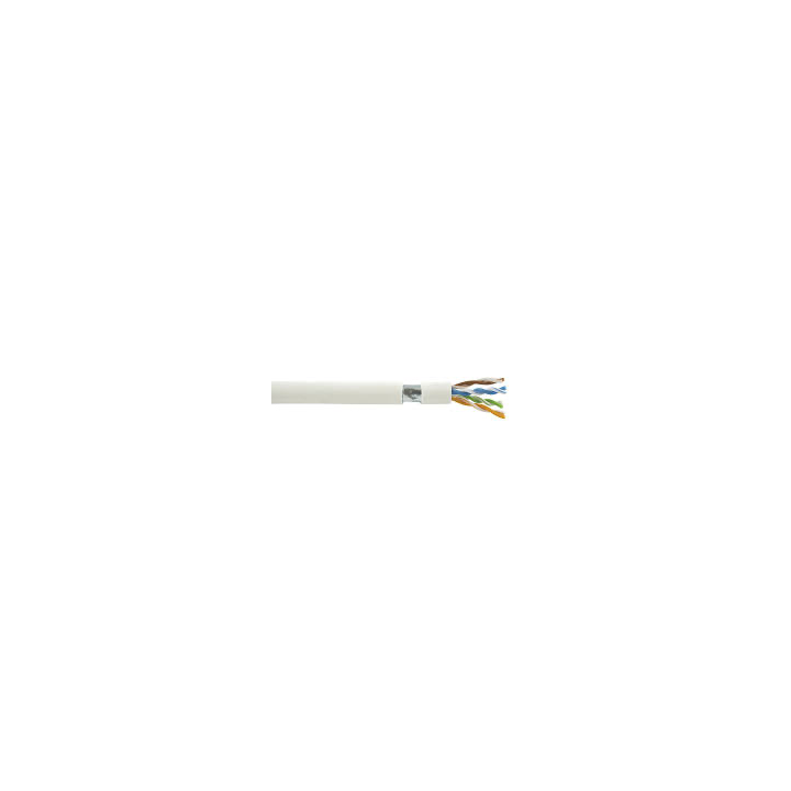 Cable F/Utp 4P Cat6 Blanc Lszh C100M