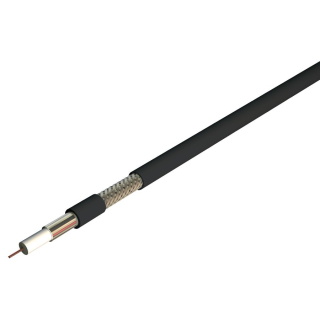 COAX 17dB 75OHMS PE NOIR EXT