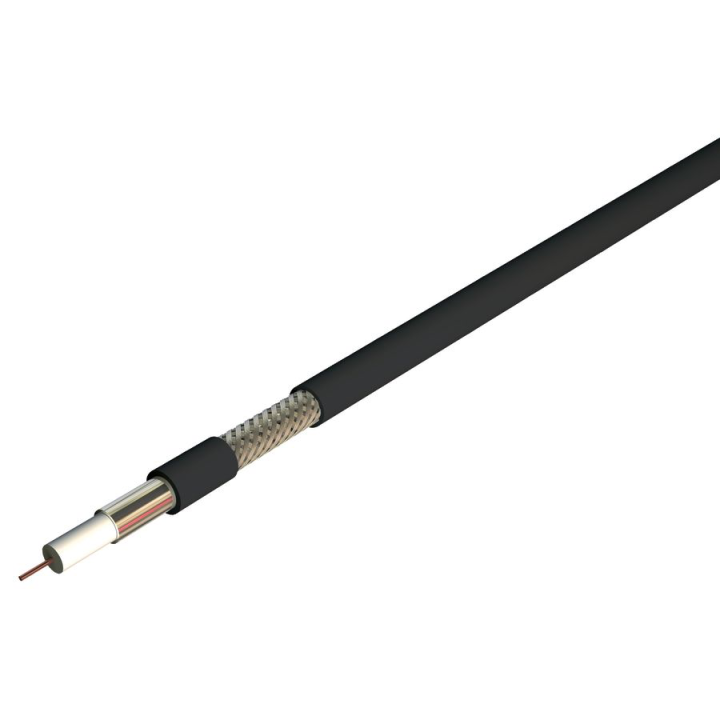 COAX 17dB 75OHMS PE NOIR EXT