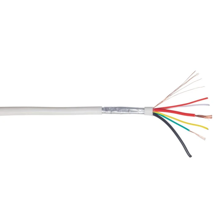Câble Alarme 2X0.75+8X0.22 Bobine Carton 100M
