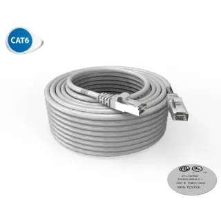 Cordon Rj45 Cat6 Futp 100Ohms Lsoh Surmoule Gris Lg 20M
