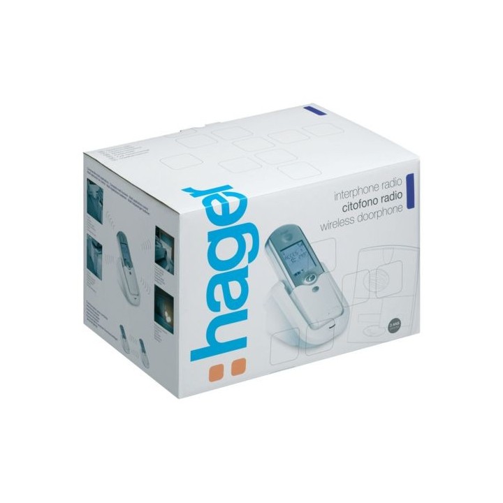 Kit interphone 1 log. (combiné+base secteur+badge+platine+coffre