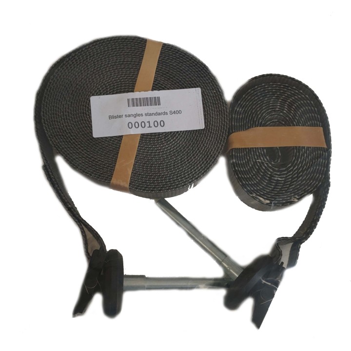 Blister sangles standards S400 -1 sangle 8,5m +1 sangle 3,5m(*)