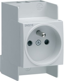 Prise de courant modulaire 16A 2P+T connexion SanVis