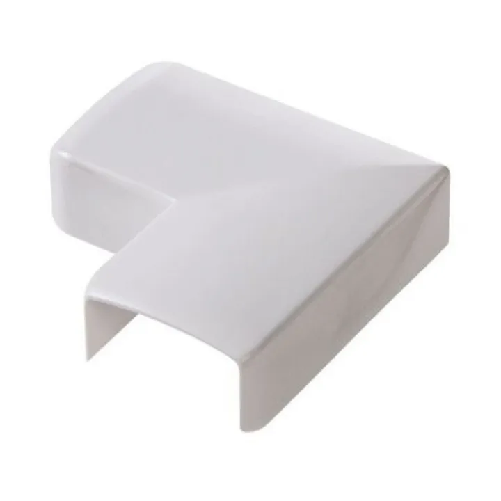 Angle Plat Pour Moulure Keva 50Mmx20Mm - Pvc Blanc Artic