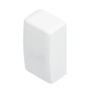 Embout Pour Moulure Keva 32Mmx12Mm - Pvc Blanc Artic