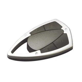 Émetteur radio 4 canaux métal - 433.92 MHz+ proximité 125 KHz 