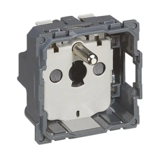 Prise De Courant Standard Français Céliane 16A 250V 2P+T Bornes Automatiques
