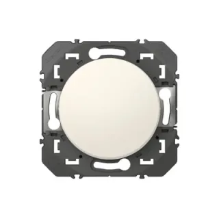 Poussoir Simple Dooxie 6A 250V~ Finition Blanc