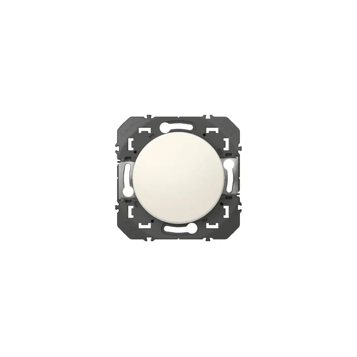 Poussoir Simple Dooxie 6A 250V~ Finition Blanc