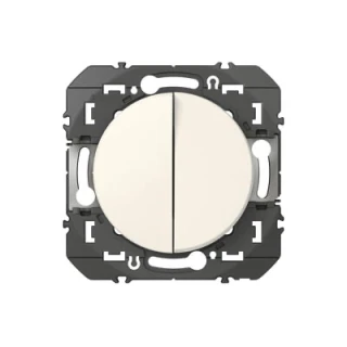 Transformeur Pour 5 Fonctions Va-Et-Vient Et Poussoir Dooxie Finition Blanc