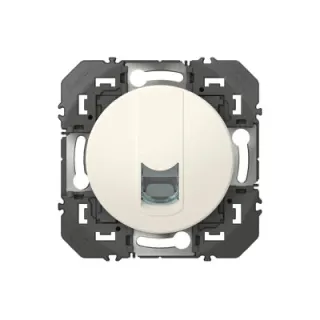 Prise Blindée Rj45 Catégorie 6 Ftp Dooxie Finition Blanc