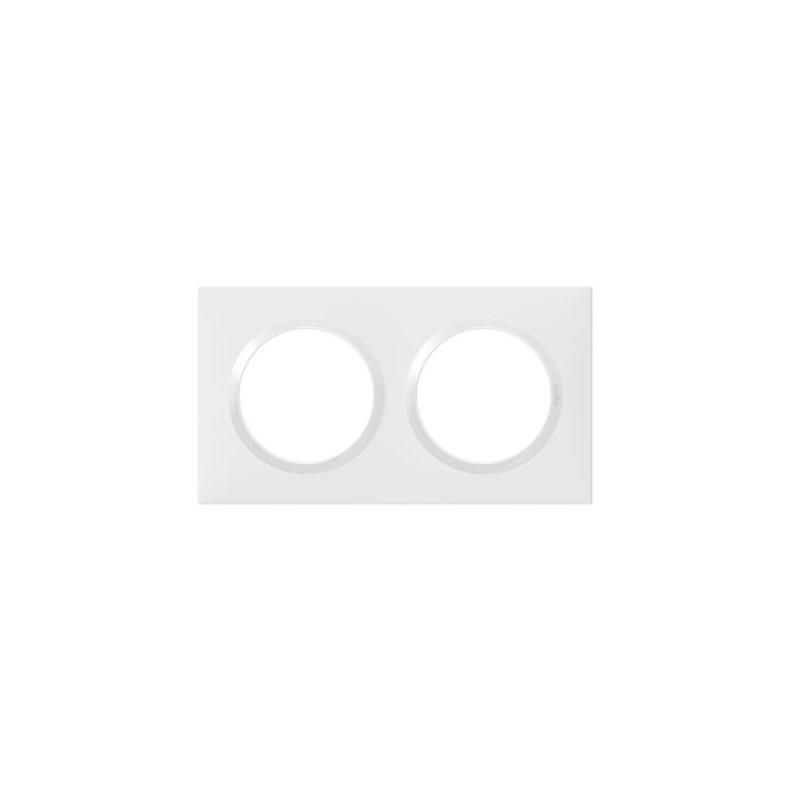 PLAQUE 2P BLANC