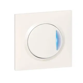 Interrupteur Ou Va-Et-Vient Témoin Dooxie One 10Ax 250V~ Complet Avec Griffes