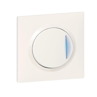 POUSSOIR LUMINEUX ONE BLANC