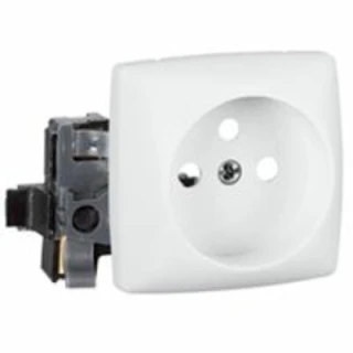 Prise De Courant 2P+T Bornes Automatiques Appareillage Saillie Composable -Blanc