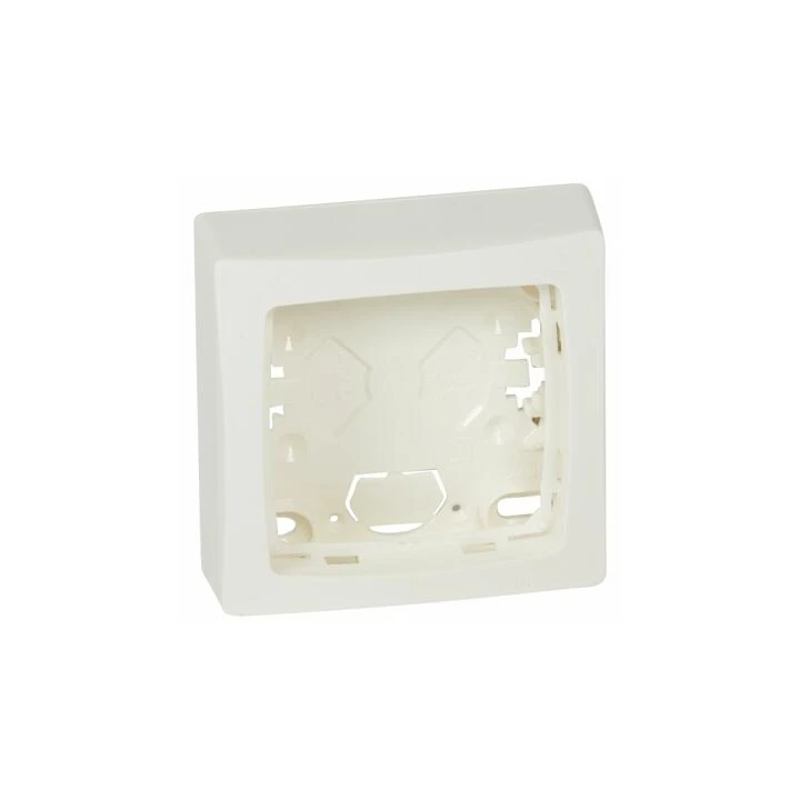 Cadre Saillie 1 Poste Appareillage Saillie Blanc