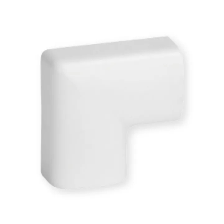 Angle Plat Pour Optima Tm 22X12,5 Blanc