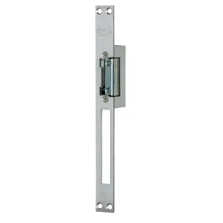 Gâche Symétrique À Rupture 24Vdc 67Mm + Têtière Inox