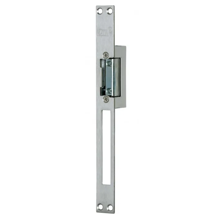 Gâche Symétrique À Rupture 24Vdc 67Mm + Têtière Inox