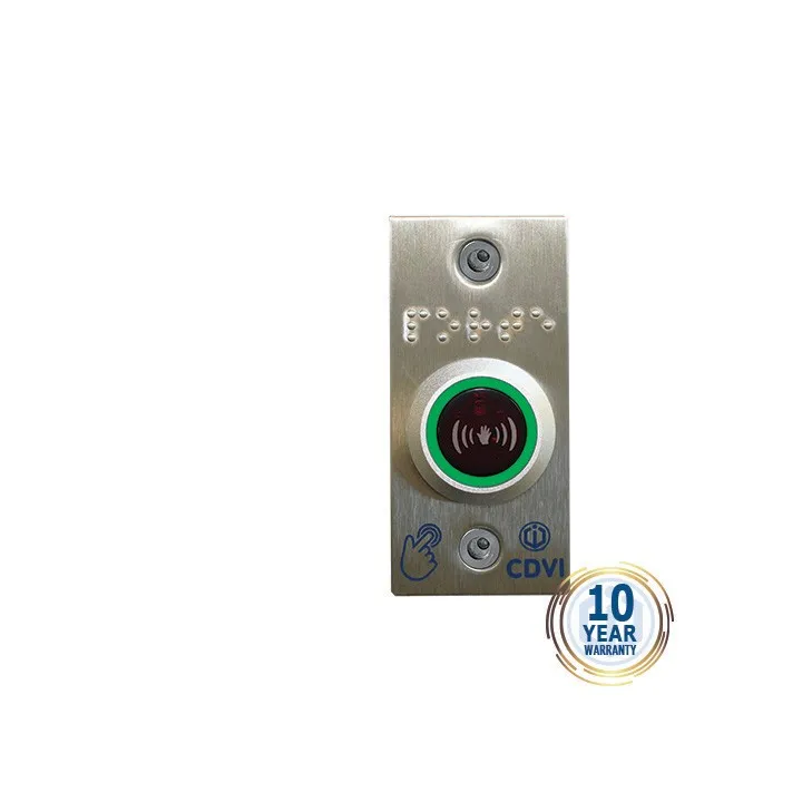 Commande Infrarouge Avec Plastron Inox 38X80