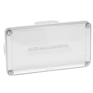 Baeh Saillie À Leds 8Lm 5H Ip66 Ik10 Plastique Sati Connecté