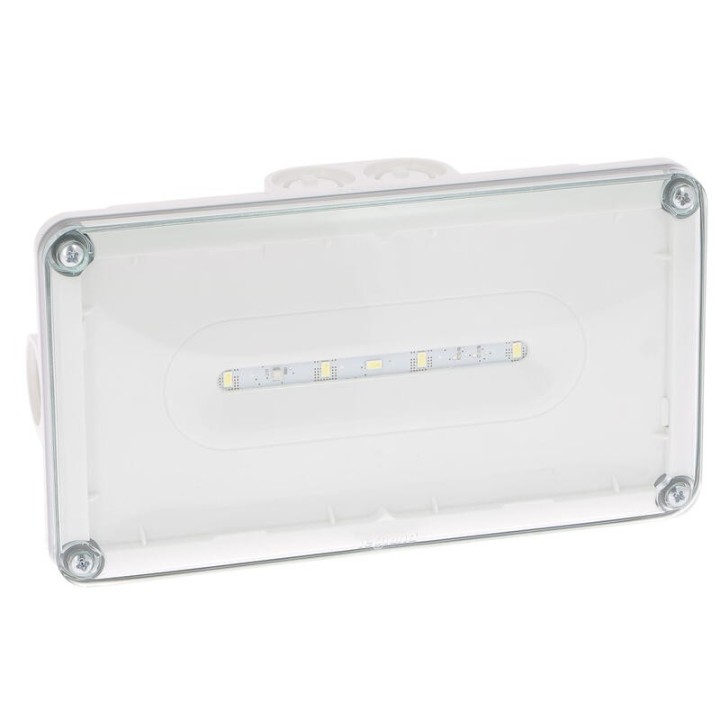 Baeh Saillie À Leds 8Lm 5H Ip66 Ik10 Plastique Sati Connecté
