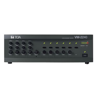 Ampli mélangeur 6entrées 240W-5 zones  (équerre MB-36 en option)