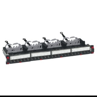 PanDrous 24 Rj45 Cat6A Stp 1U