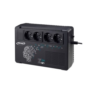 Zen Live 650-Ondul Line Interactiv 650 VA 4 Prises FR/SCHUKO